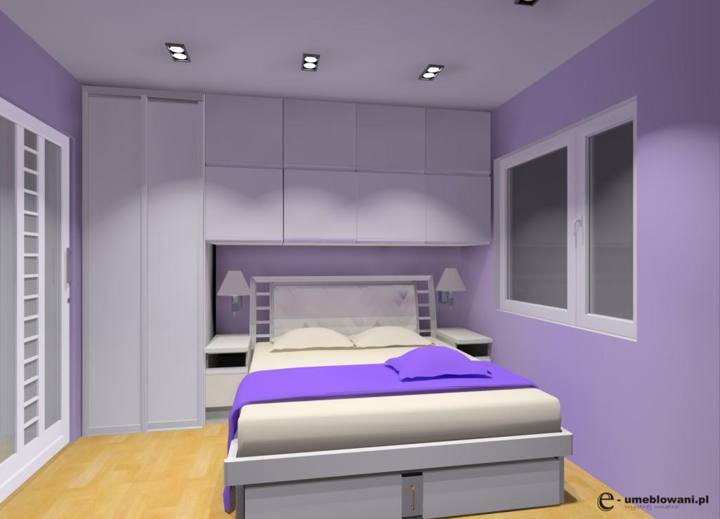 projekt-aranzacja-sypialni-wystroj-nowoczesny-w-kolorze-bialy-fioletowy