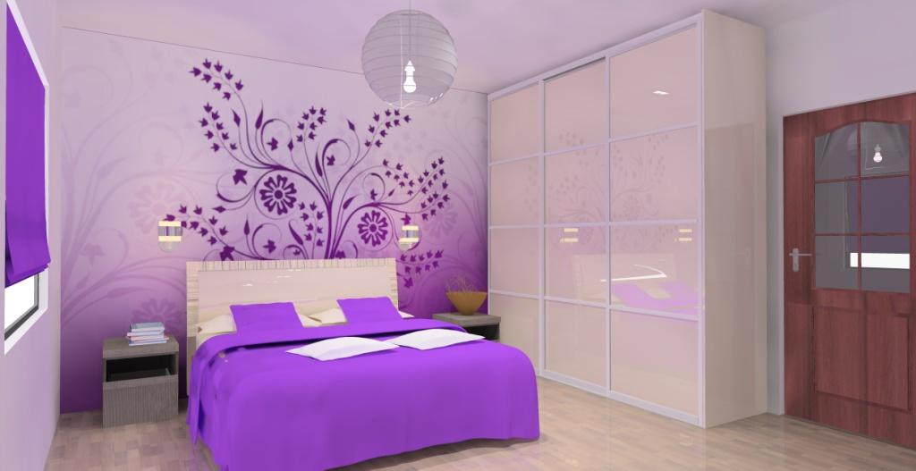 projekt-aranzacja-sypialni-wystroj-nowoczesny-w-kolorze-fiolet-ecru